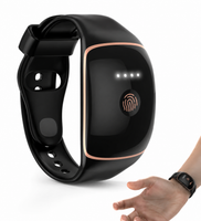 Travel Morning Sickness Wrist Band Rechargeable Pulse Strap Design Relieve Nausea Electrode Stimulator Relief Motion Sickness