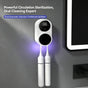 Mini Portable Rechargeable Travel Toothbrush Sterilizer Induction Switch with Charge Display UV Toothbrush Sterilizer Case