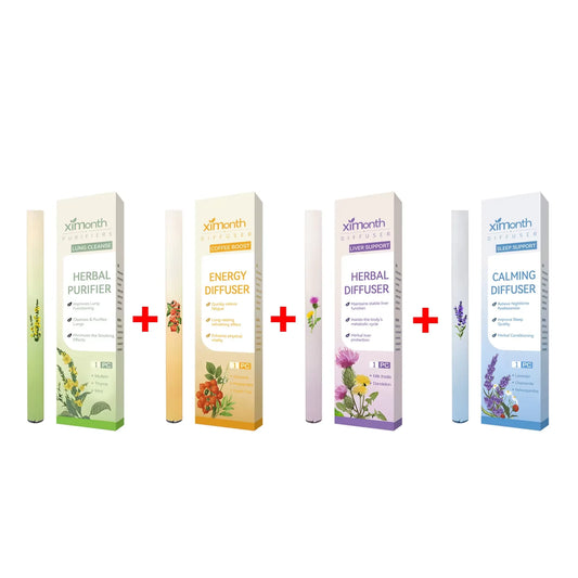 Herbal Diffuser Lung Cleanse Detox Stick Menthol Refreshing Mind Enhance Breathing Aromatherapy Relaxing Body Improve Sleep Aid